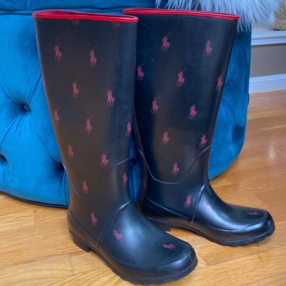 Ralph Lauren Polo Rain Boots